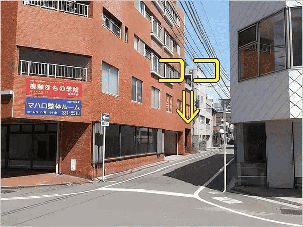 当院への入口(遠景)